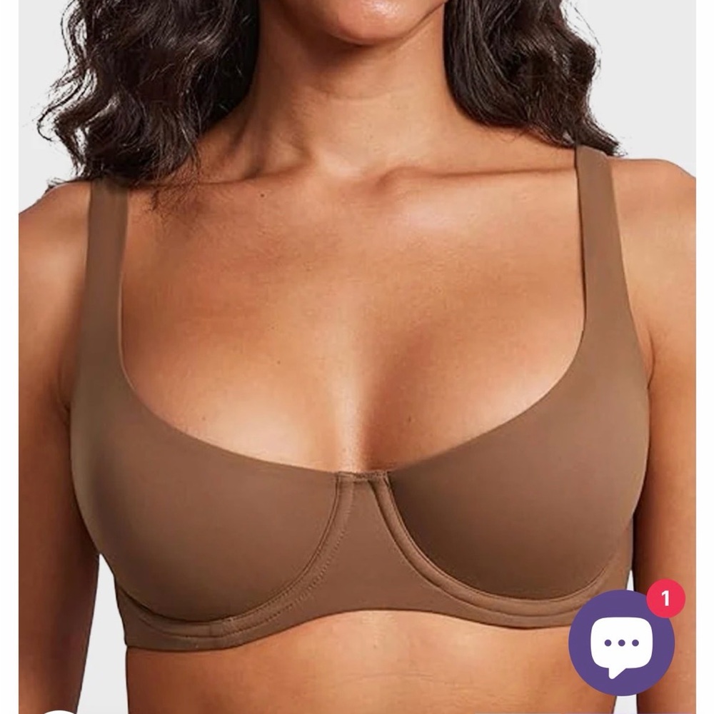 SheCurve - 34D Never Been Worn Underwire Support Seamless Unlined Balconette